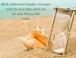 Mengabadikan momen indah
